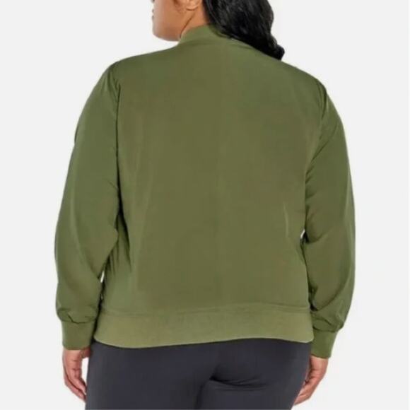 Banana Republic Women's Lightweight Bomber Jacket Wine Size XL - Picture 3 of 9